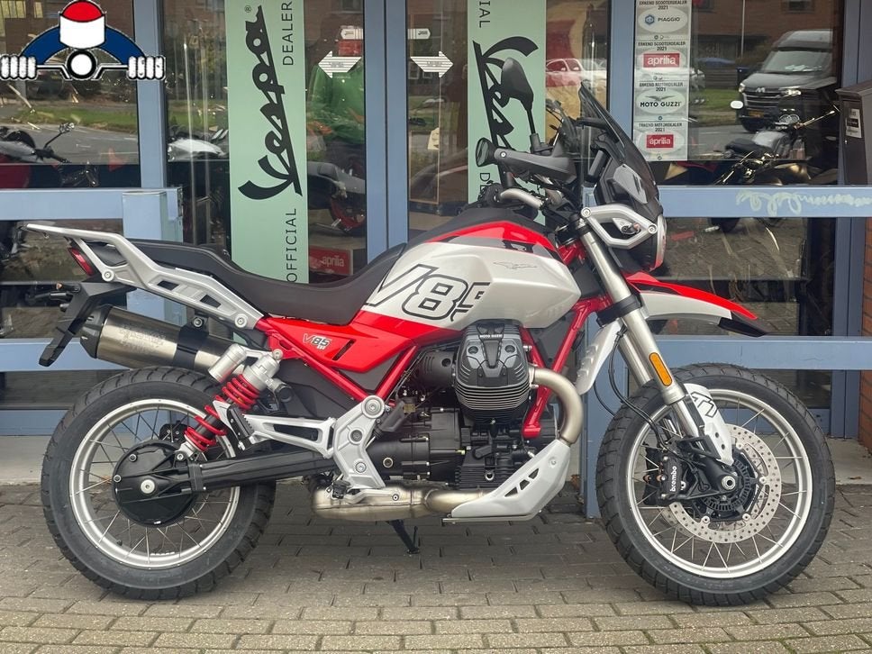 Moto Guzzi V 85 TT Rosso Fuji Voorraad Actie!!, 2 cilinders, Motorrijbewijs A, Bedrijf, Onbekend