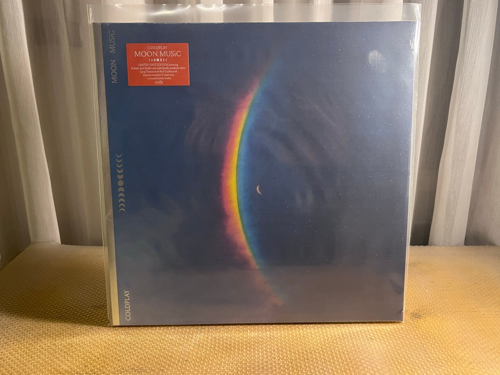 Coldplay - red editionMoon Music  First Edition) Vinyl LP, LP, Pop, Geseald, Ophalen of Verzenden
