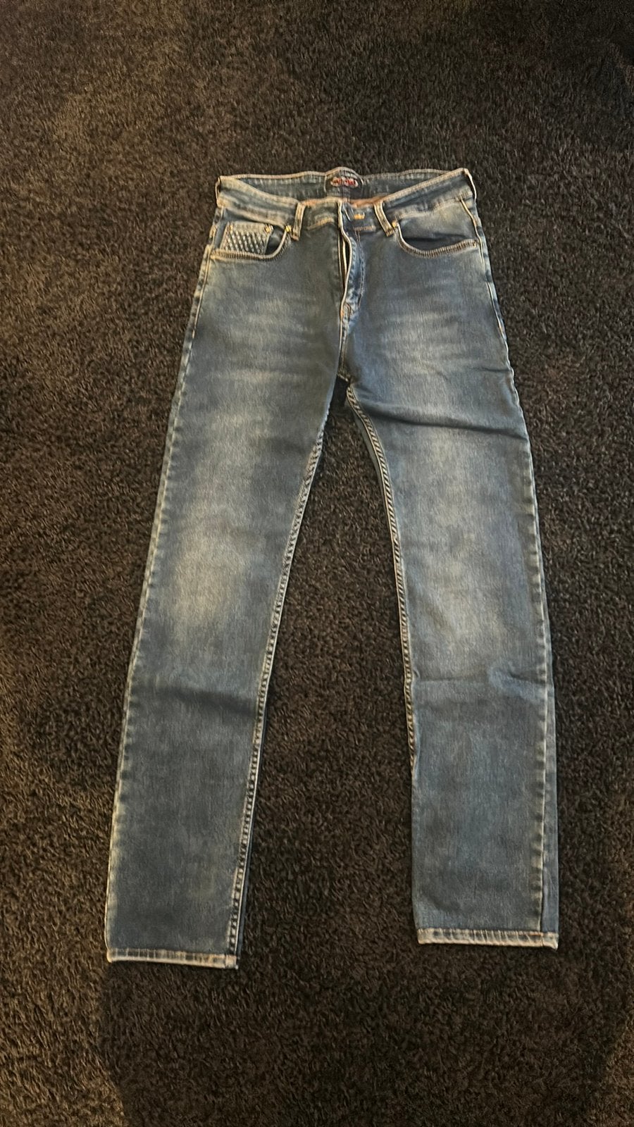 Prada maat 32 nieuw, Ophalen of Verzenden, Zo goed als nieuw, Blauw, W32 (confectie 46) of kleiner