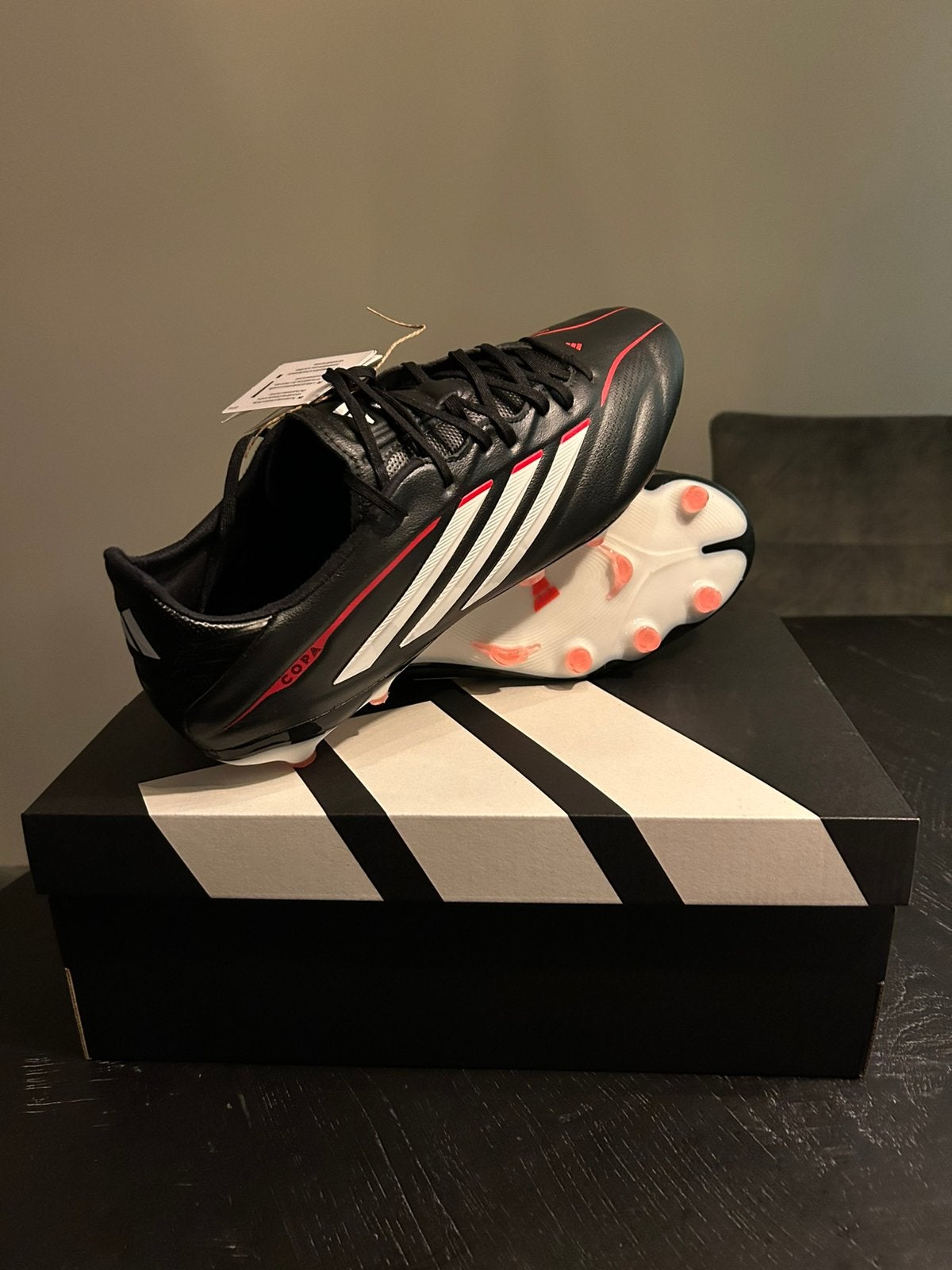 Adidas Copa Pure IV pro fg immortal dna maar 45 1/3, Maat L, Ophalen of Verzenden, Nieuw, Schoenen