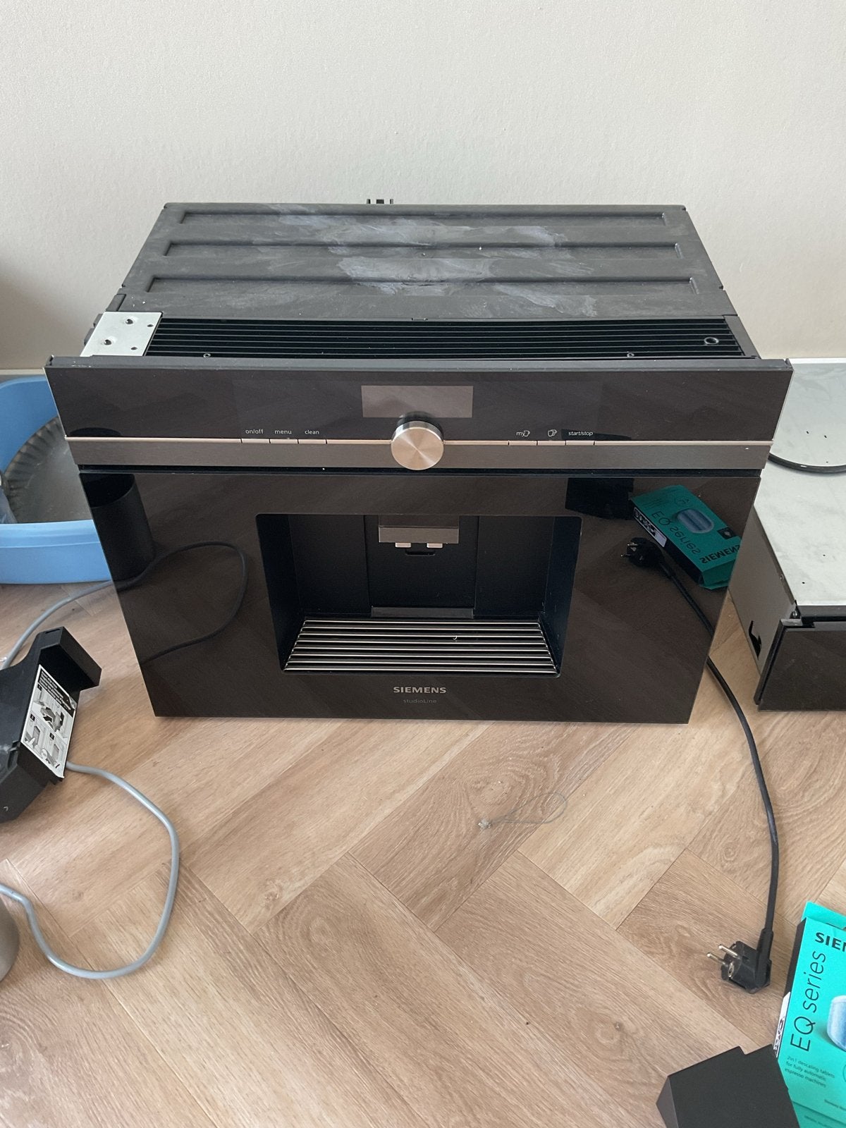 Siemens CTES33W Inbouw Koffiemachine - Volautomaat, Ophalen, Gebruikt, Koffiemachine, Koffiebonen