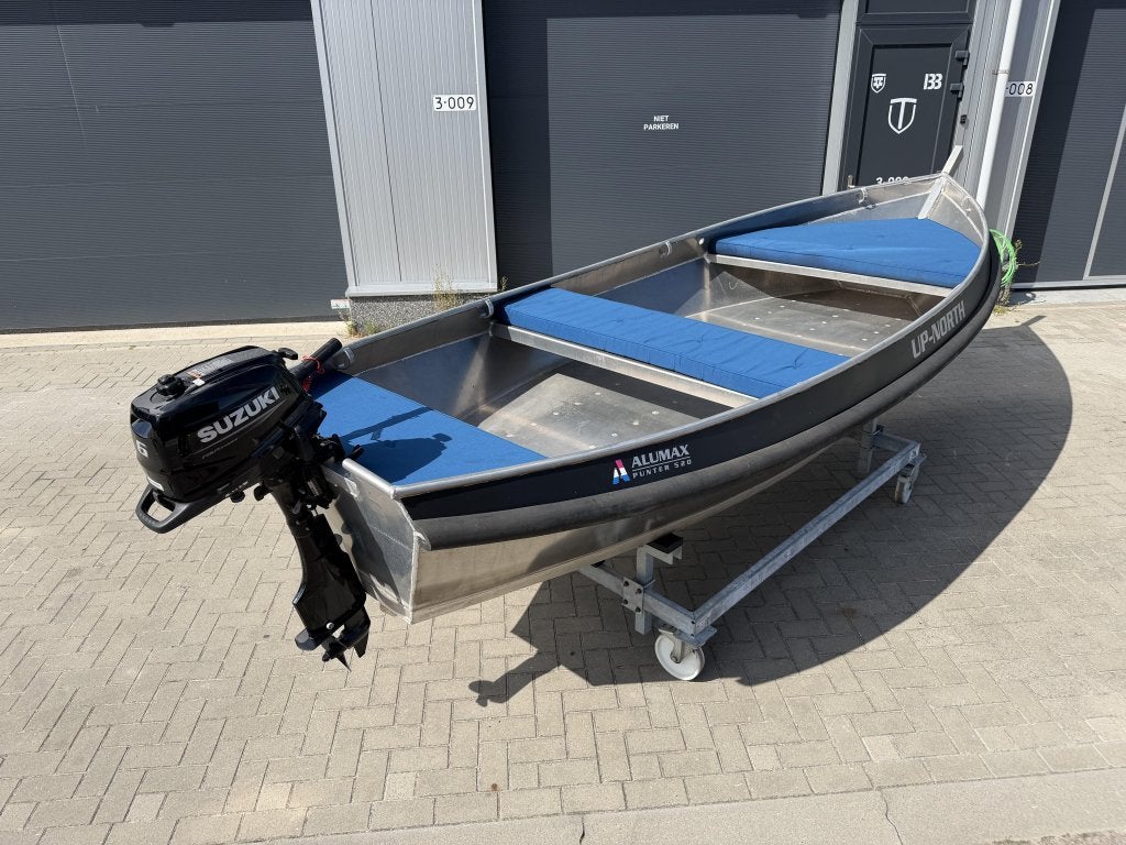 Alumax 520 Aluminium Boot Sloep Punter 2018 Onderhoudsvrij!, Gebruikt, Tot 10 pk, Alumax, Alumax