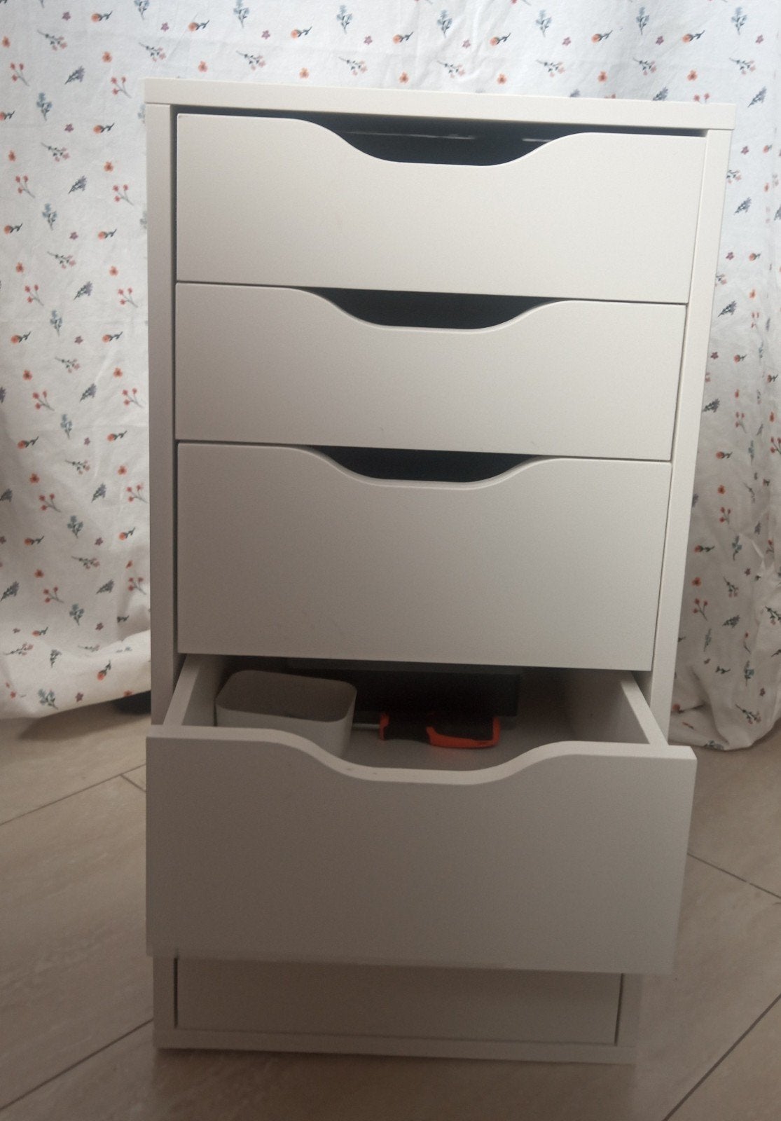 IKEA ladenblok Alex, Ophalen, Minder dan 50 cm, 5 laden of meer, Zo goed als nieuw