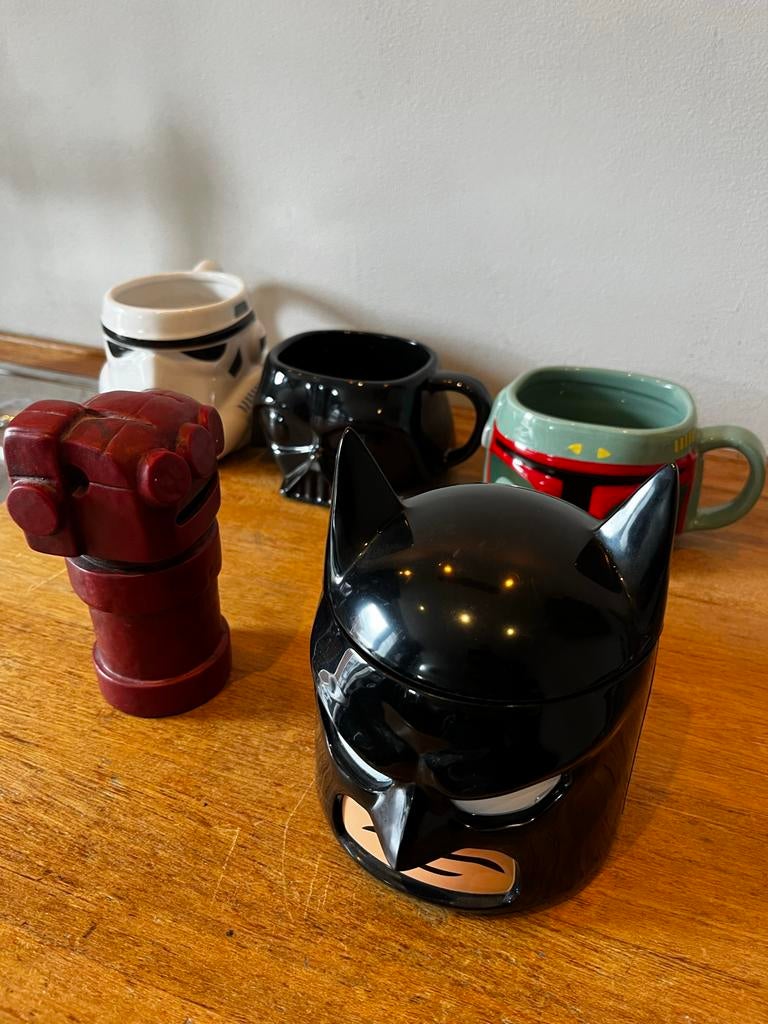 Star Wars en Batman,  Hellboy verzameling, Verzamelen, Ophalen, Gebruikt, Film, Gebruiksvoorwerp