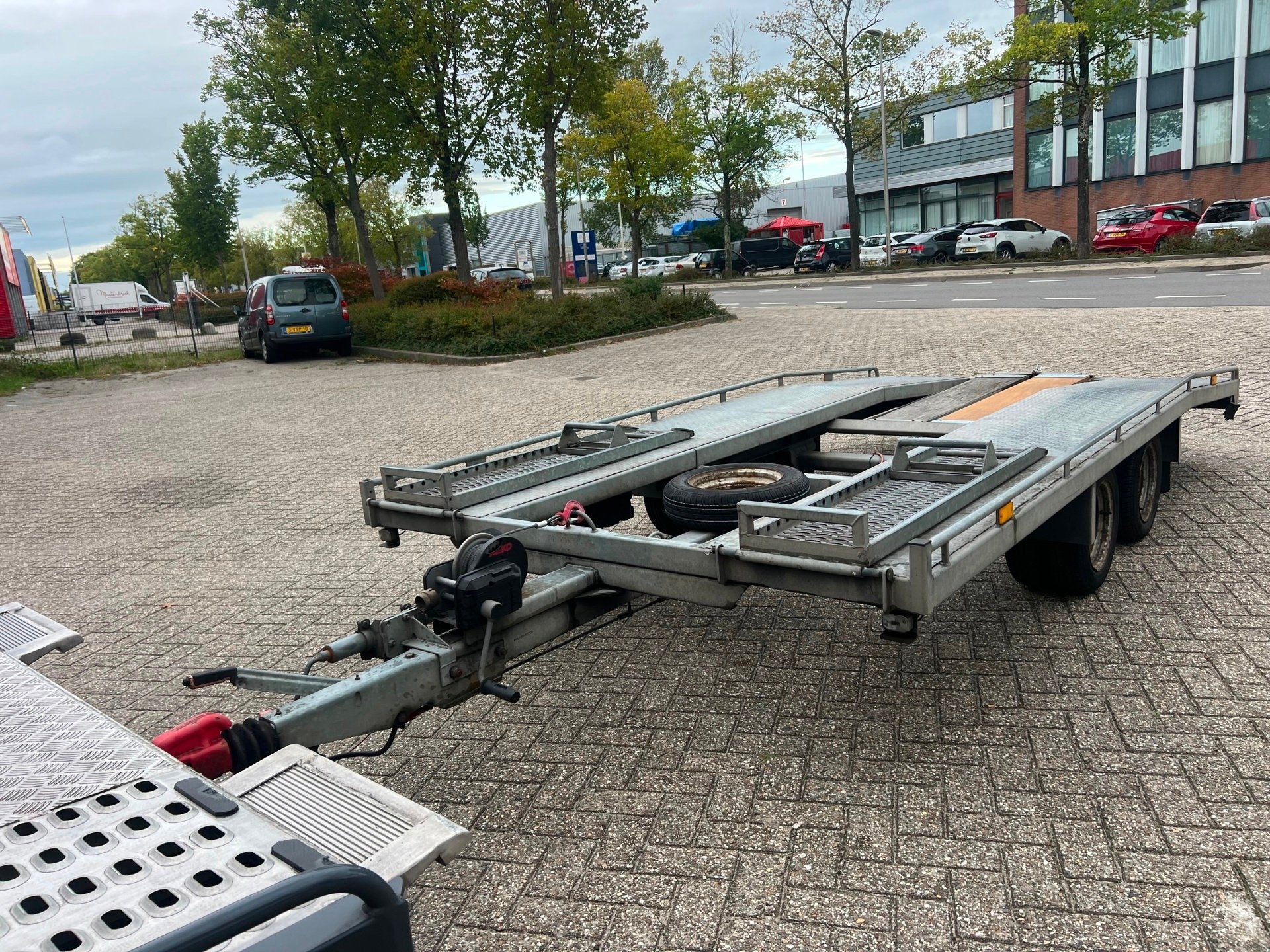Witteveen R2430 - Aanhangwagen - Autotransport - Trailer, Gebruikt