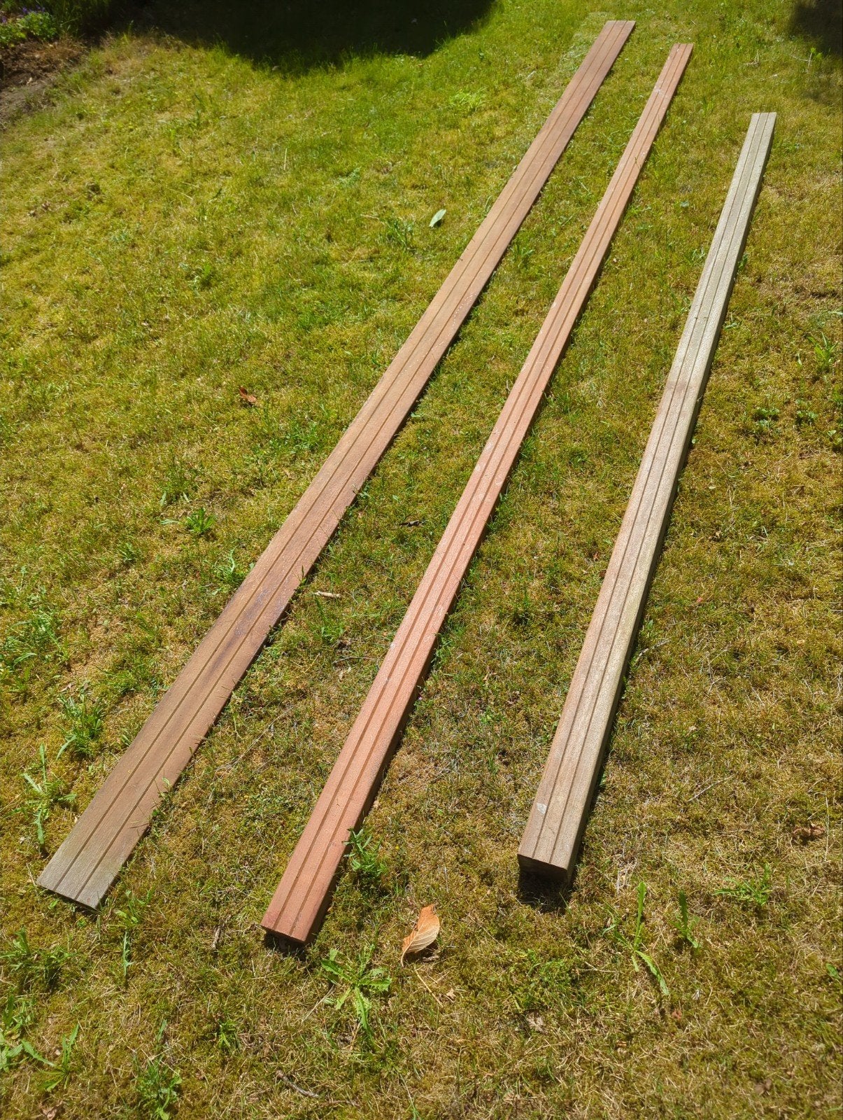 Bankirai hout, Doe-het-zelf en Verbouw, Hout en Planken, Ophalen, Zo goed als nieuw, Balk, Overige houtsoorten