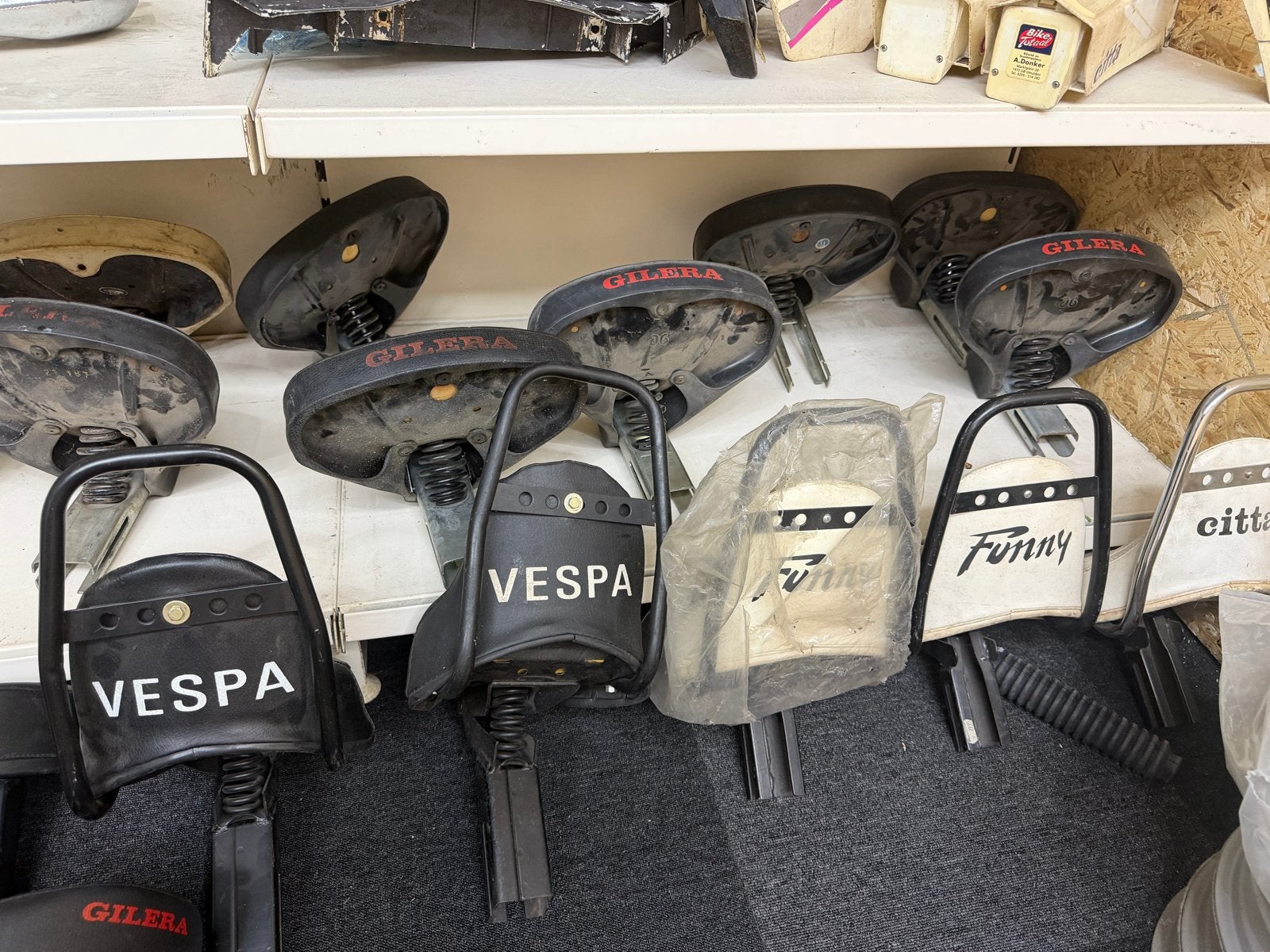 Gilera Citta zadels - Origineel en nieuw, Verzenden, Nieuw, Zadel, Gilera