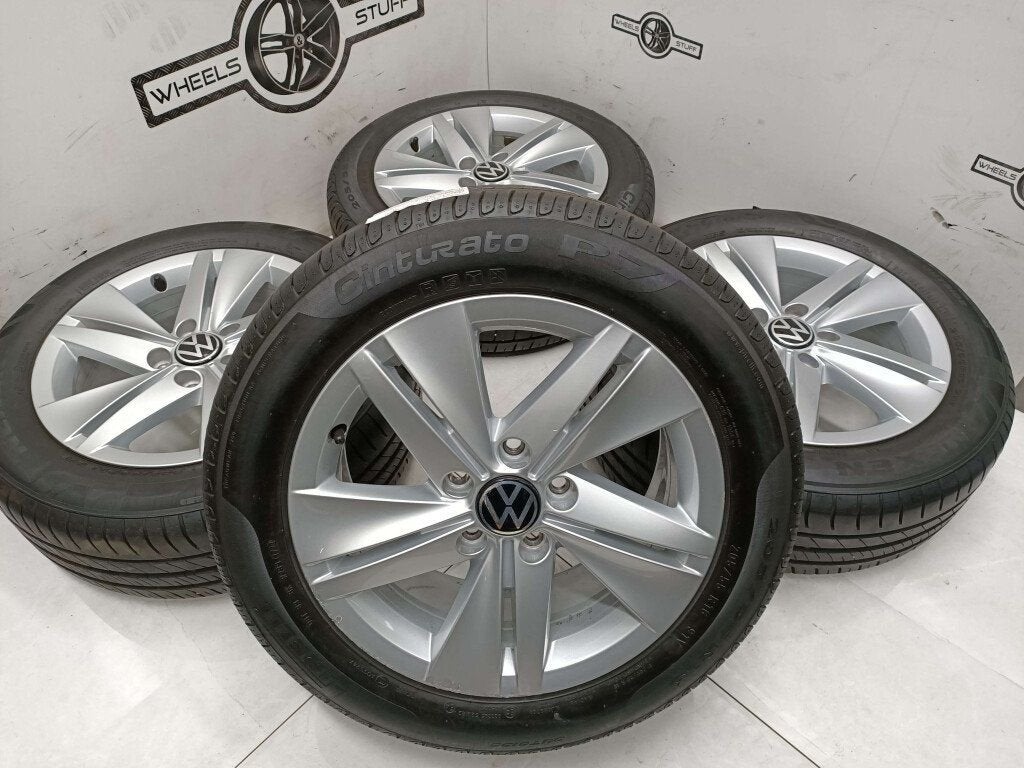 Orig VW Golf 8 Norfolk 16 inch lichtmetaal velgen 5x112, Auto-onderdelen, Banden en Velgen, Ophalen, Gebruikt, 16 inch, Banden en Velgen