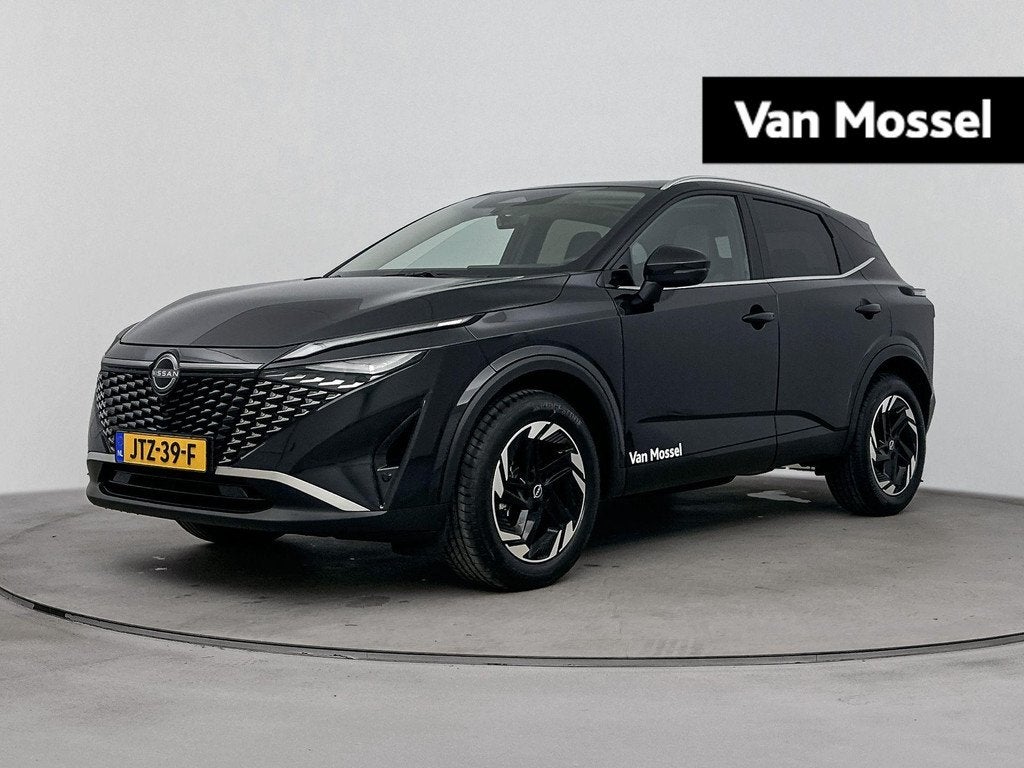 Nissan Qashqai 1.3 MHEV N-Connecta 140PK | Google Navigatie, Stof, 4 cilinders, 700 kg, Zwart