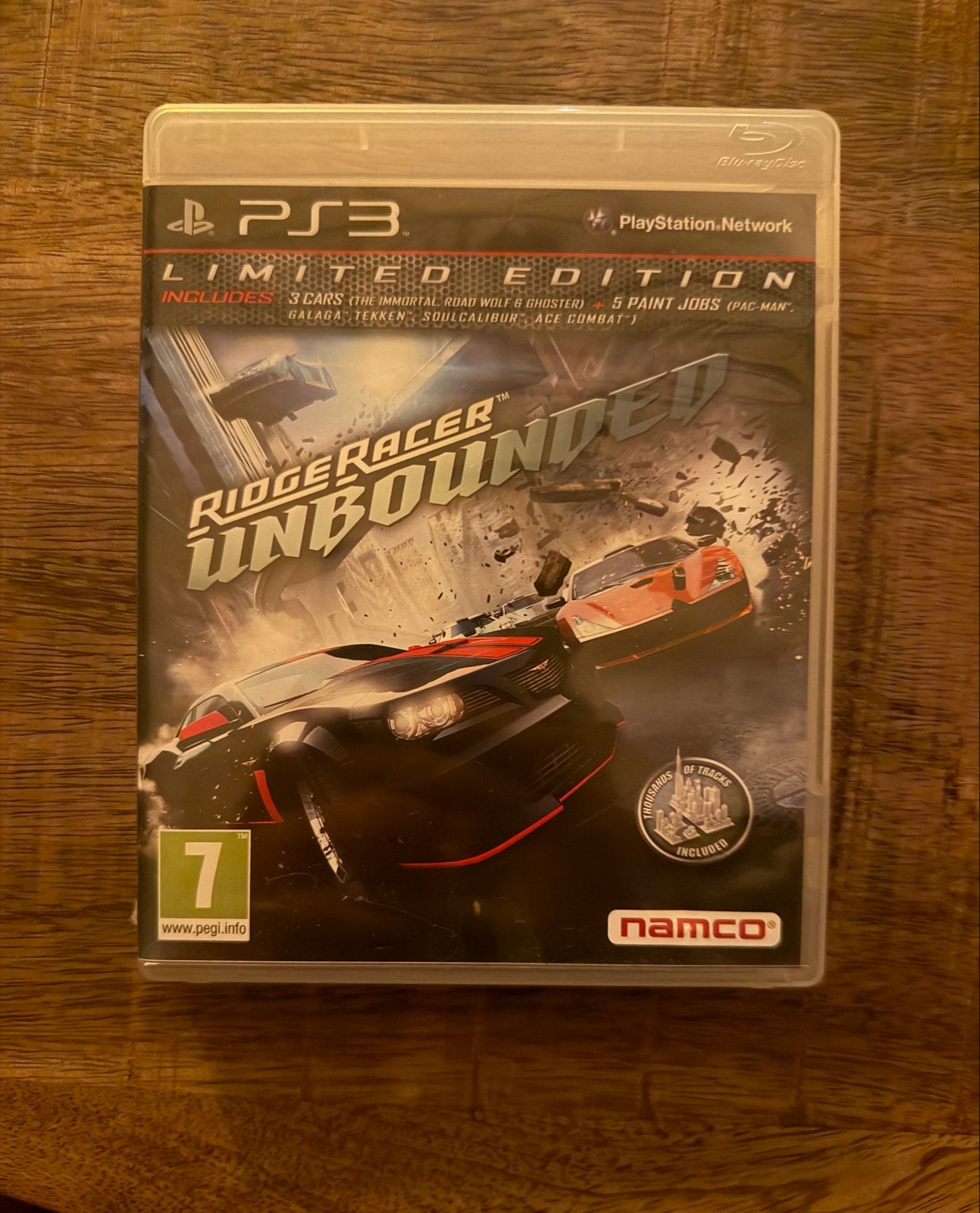 Ridge Racer Unbounded Limited Edition PS3, Spelcomputers en Games, Online, 1 speler, Racen en Vliegen, Ophalen of Verzenden