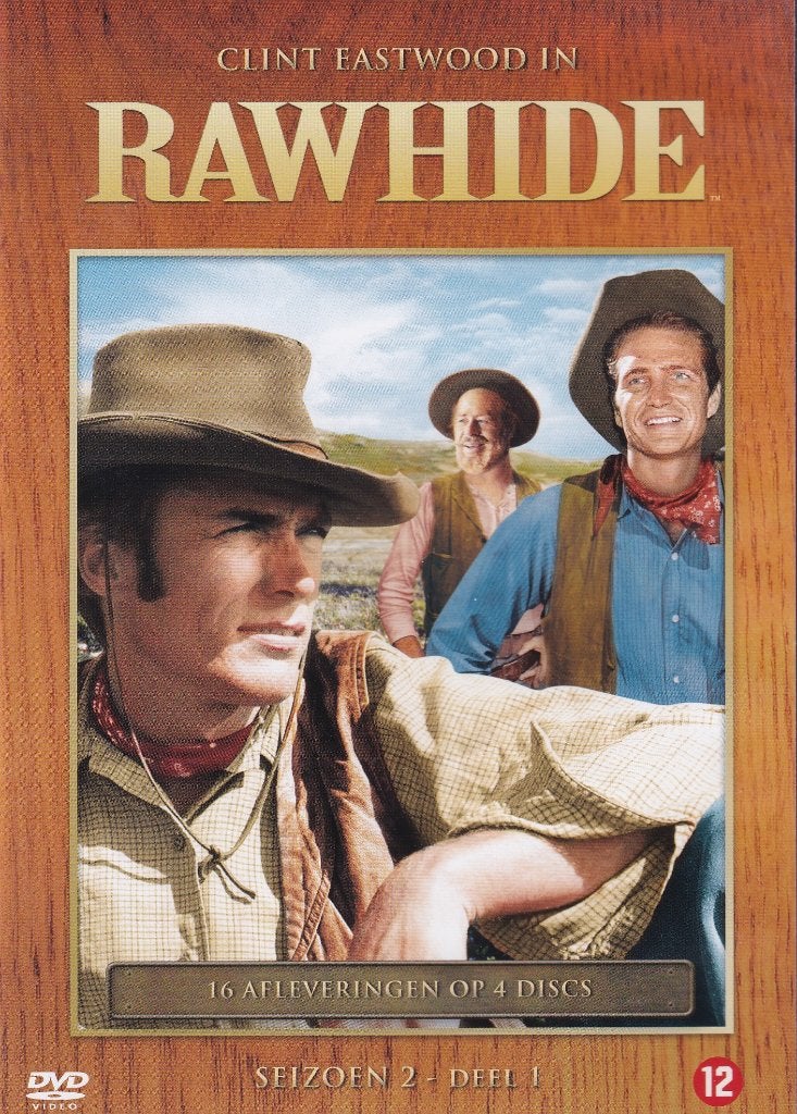 Te koop 4dvdbox rawhide (clint eastwood) seizoen 2 (Nieuw), Alle leeftijden, Boxset, Actie, Ophalen of Verzenden