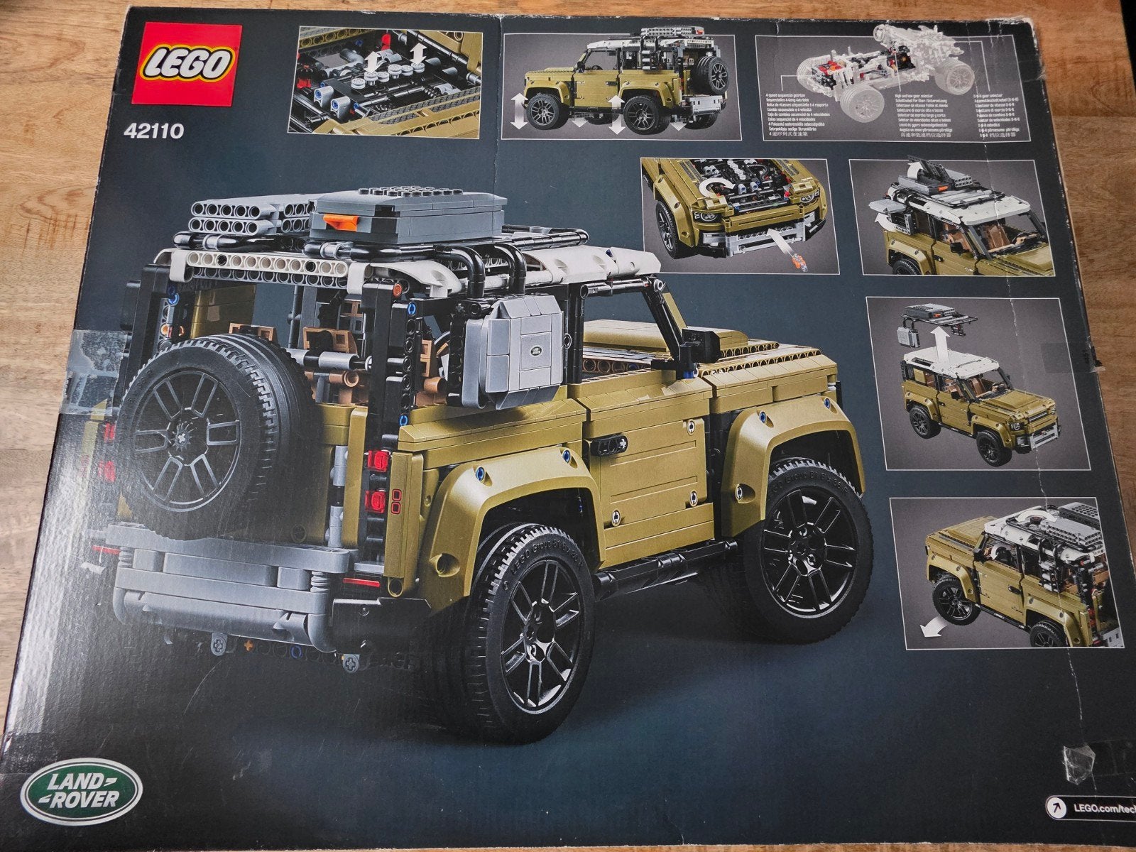Lego Technic 42110 Land Rover Defender (gebouwd), Ophalen of Verzenden, Gebruikt
