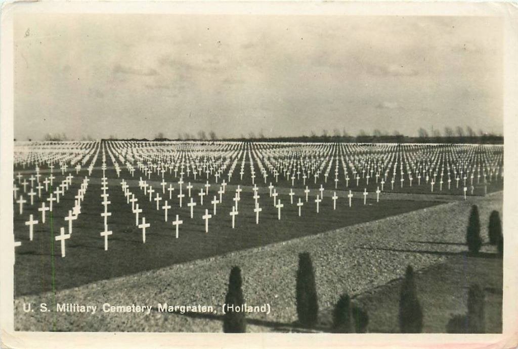 388-447-019 Margraten  US Military Cemetery, Verzenden, Voor 1920, Limburg