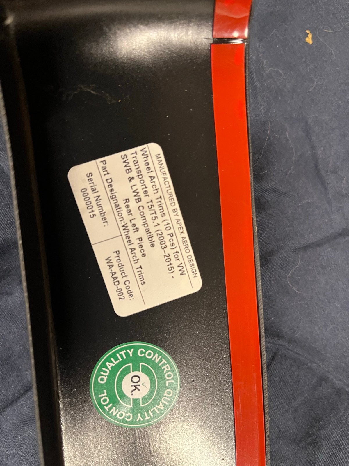 Spatbord verbreders set VW T5 Transporter (2003-2015), Auto-onderdelen, Ophalen, Nieuw, Spatbord, Volkswagen
