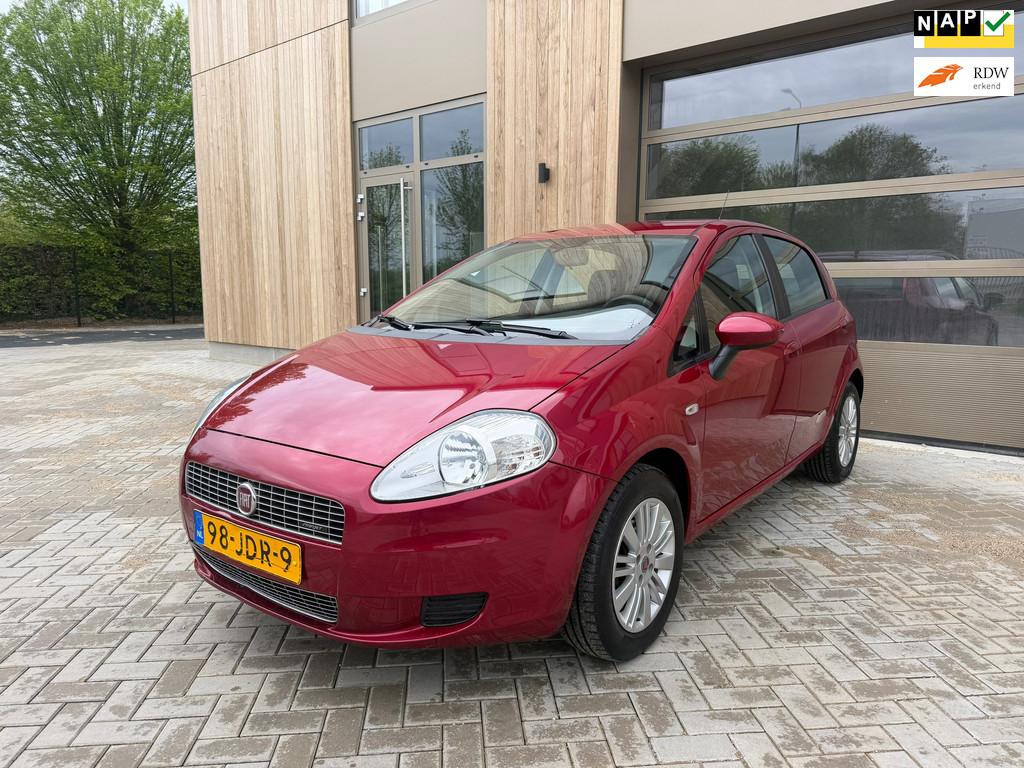 Fiat Grande Punto 1.4-16V Edizione Lusso 5Drs|Airco|Cruise c, Auto's, Fiat, Bedrijf, Te koop, Grande Punto, ABS, Airbags, Airconditioning