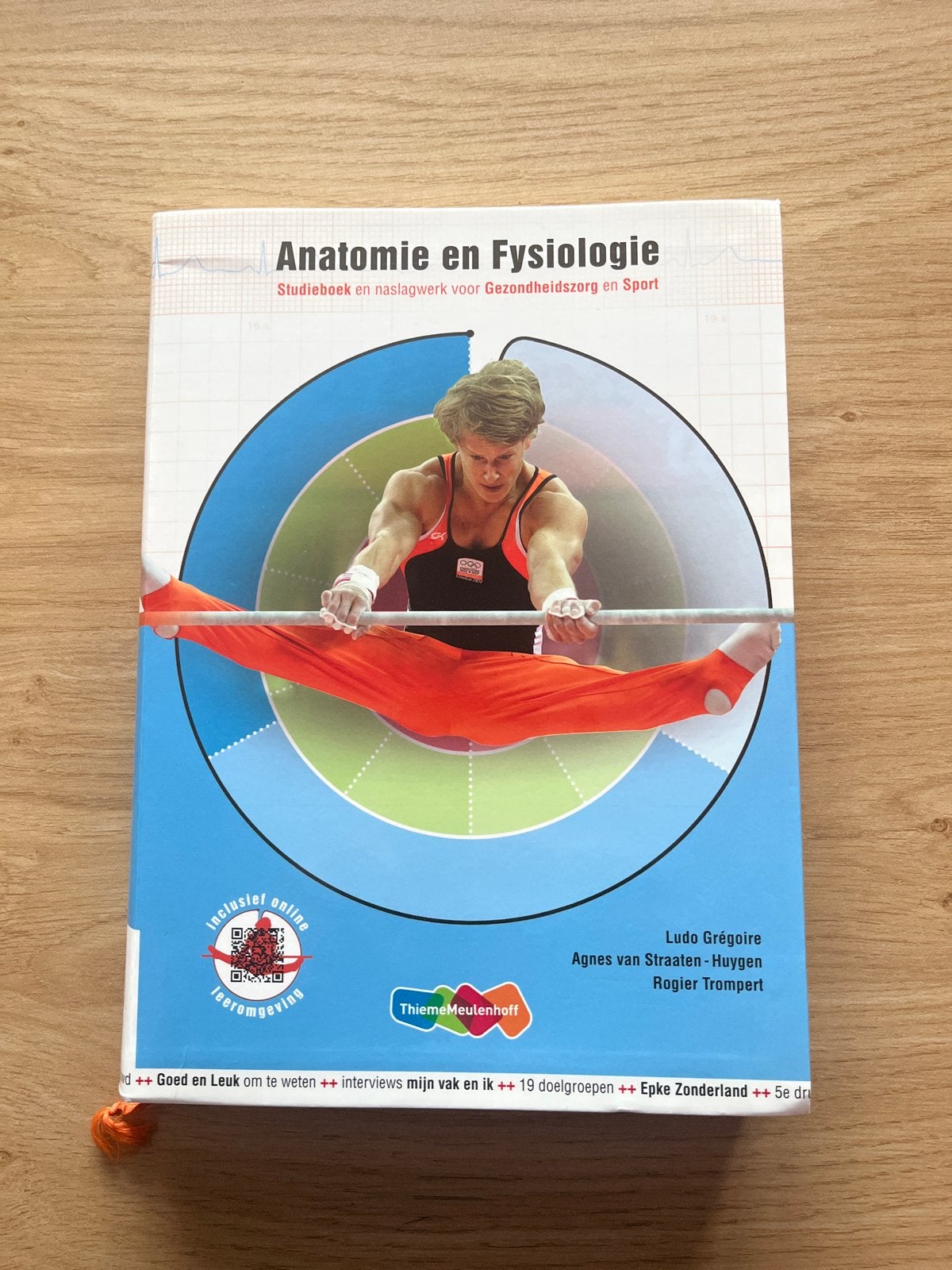 Anatomie en Fysiologie - Studieboek Gezondheidszorg, Boeken, Ophalen, Beta, Zo goed als nieuw, HBO
