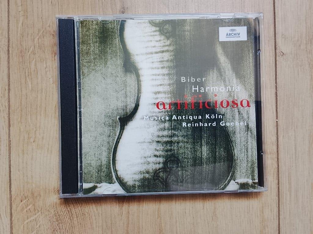 Biber Harmonia Artificiosa Goebel Antiqua Koln Archiv 2 Cd's, Kamermuziek, Boxset, Ophalen of Verzenden, Zo goed als nieuw