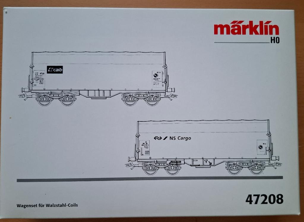 Marklin NS cargo set 47208, Wisselstroom, Ophalen of Verzenden, NS, Märklin