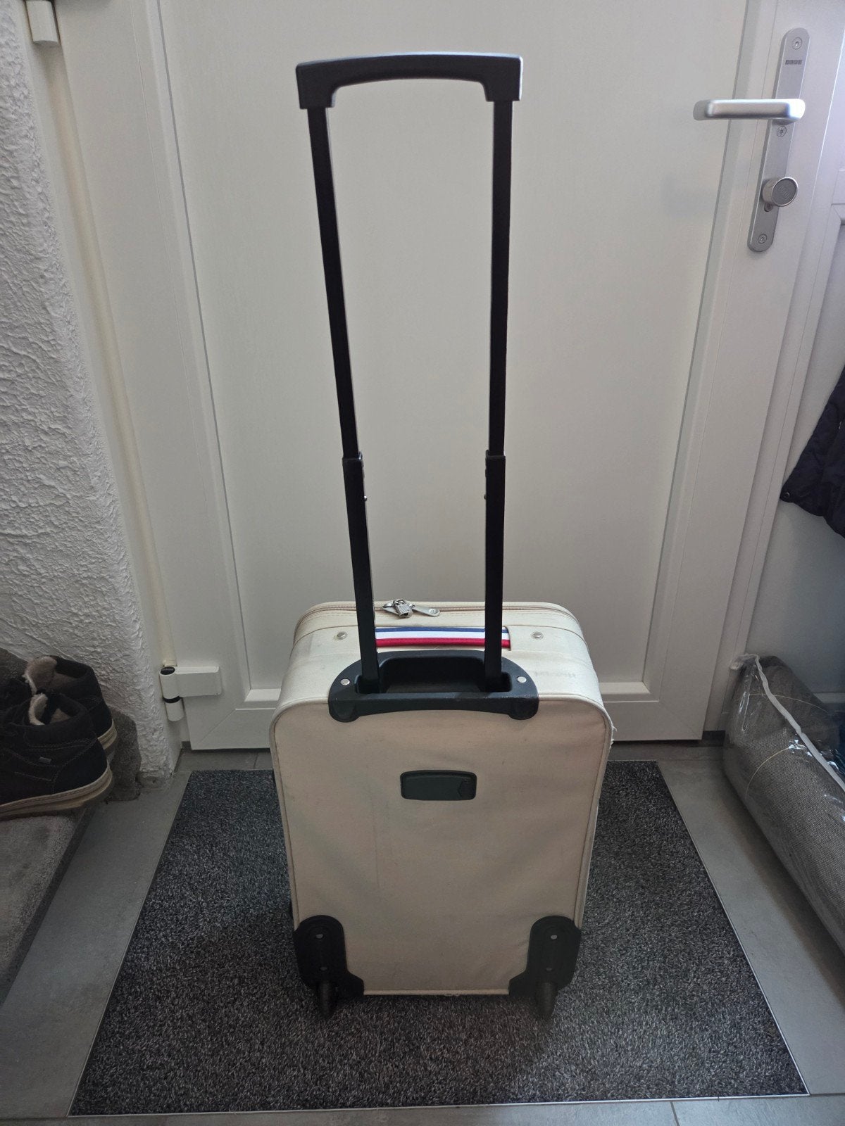 koffer troley, Sieraden, Tassen en Uiterlijk, Koffers, Overige materialen, Wieltjes, Gebruikt, Minder dan 50 cm