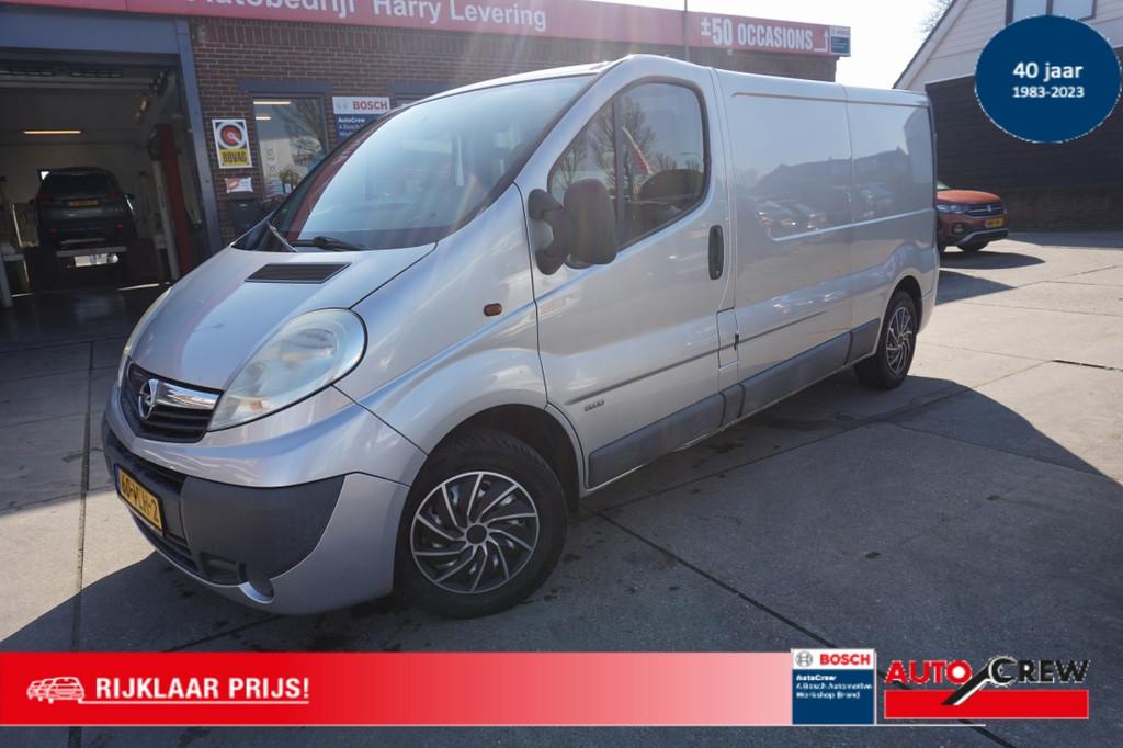 Opel Vivaro 2.0 CDTI 66KW E4 2.9T L2H1 Airco, Auto's, Stof, Origineel Nederlands, Grijs, Euro 4