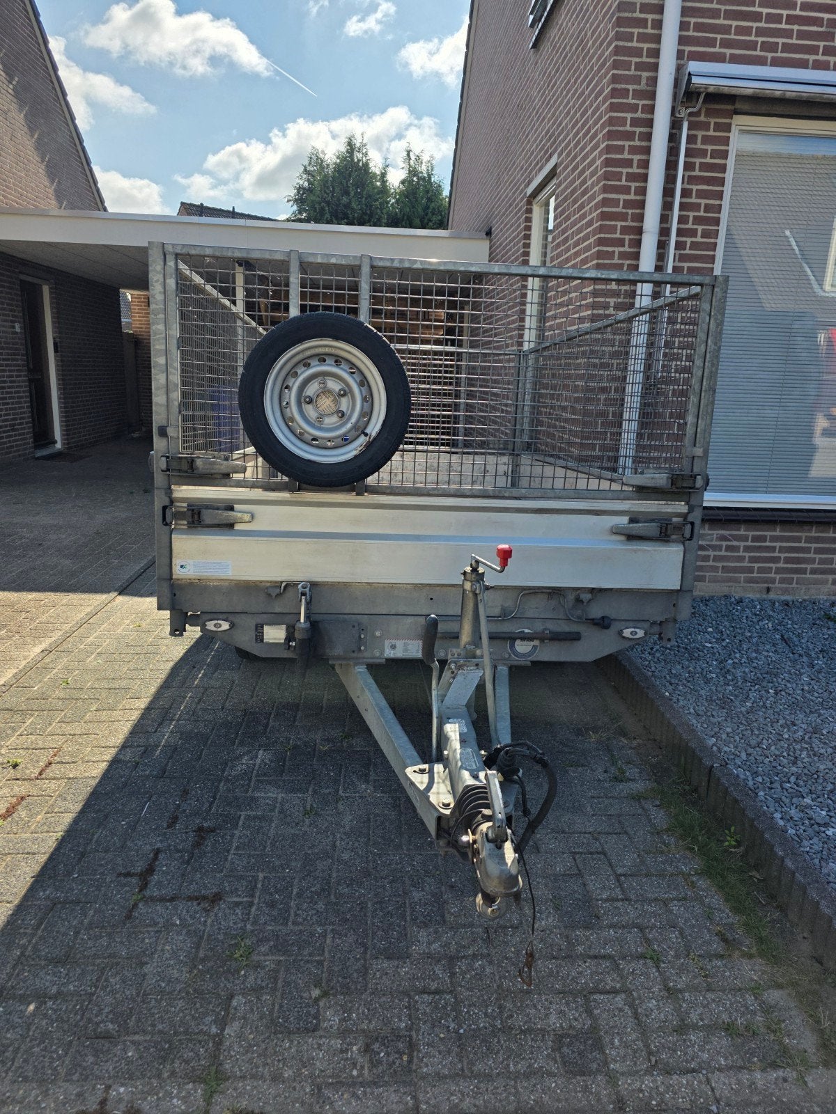 Grote electrische aanhanger  305x180 Cobalt hm 2 multi, Ophalen of Verzenden, Gebruikt