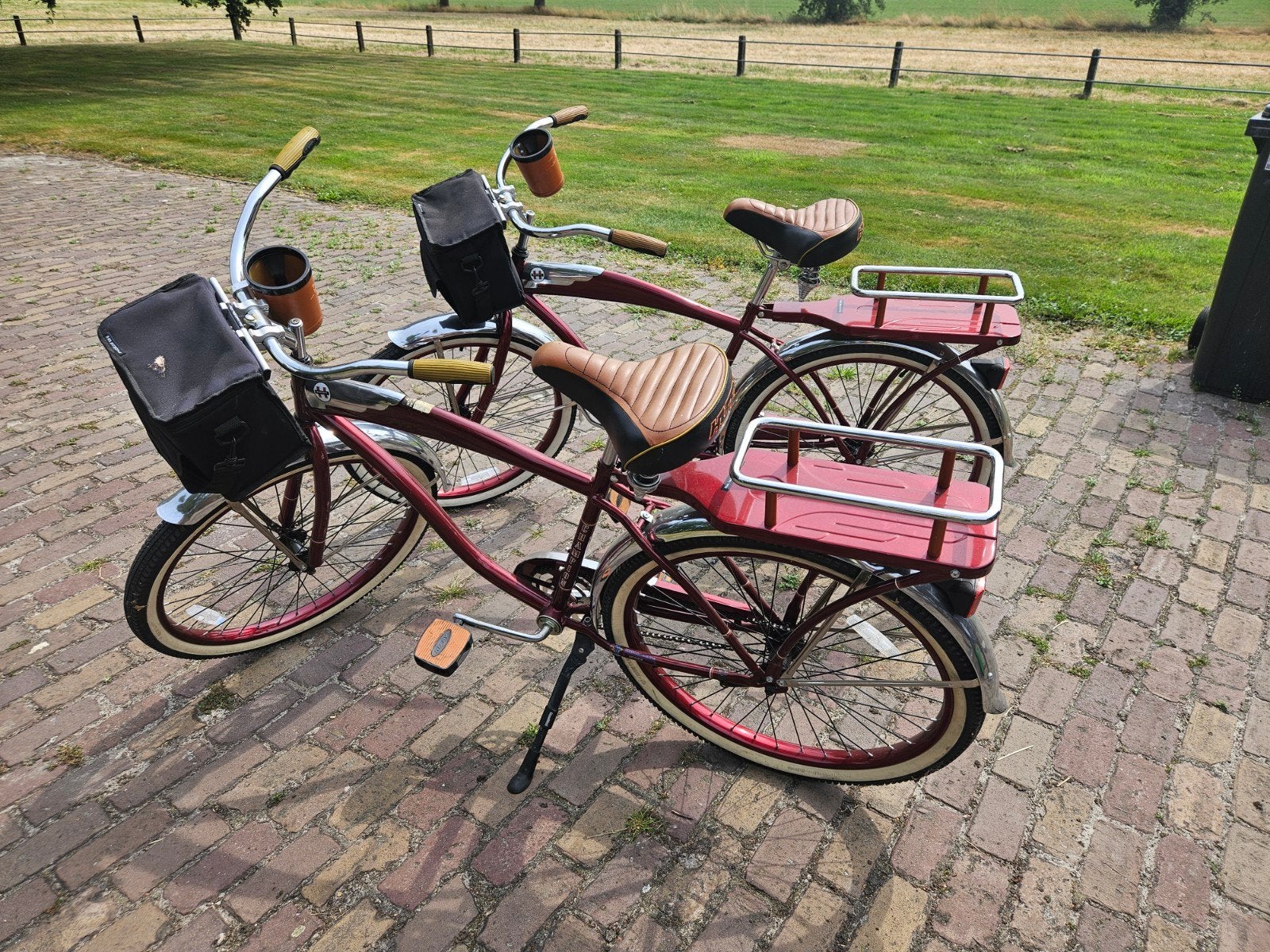 2x Huffy beach cruiser, Ophalen