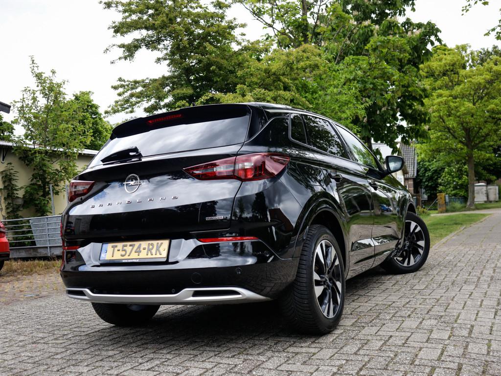 Opel Grandland 1.6 Turbo Plug-In Hybrid Level 3 1e-Eig. & Ke, Auto's, 12 maanden, 4 cilinders, Leder en Stof, Zwart