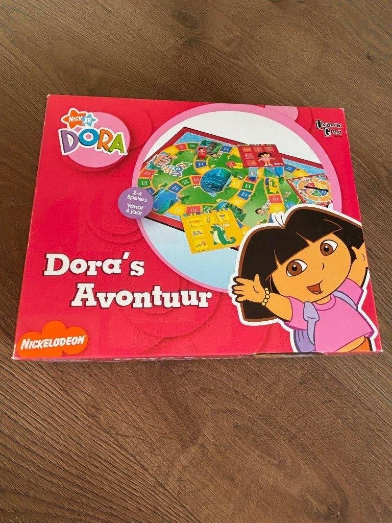 Dora's avontuur bordspel, Drie of vier spelers, Ophalen of Verzenden, Zo goed als nieuw, Nickelodeon