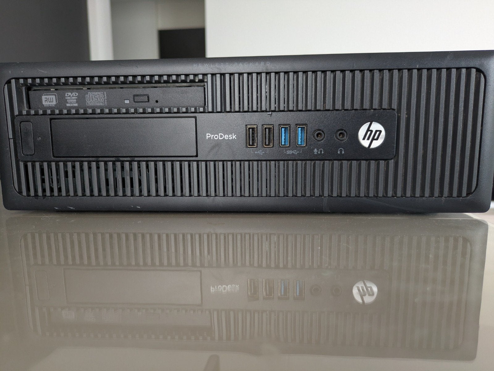 HP ProDesk Desktop 600 G1 Sff Pentium G3220, Gebruikt, HDD, 2 tot 3 Ghz, Met monitor