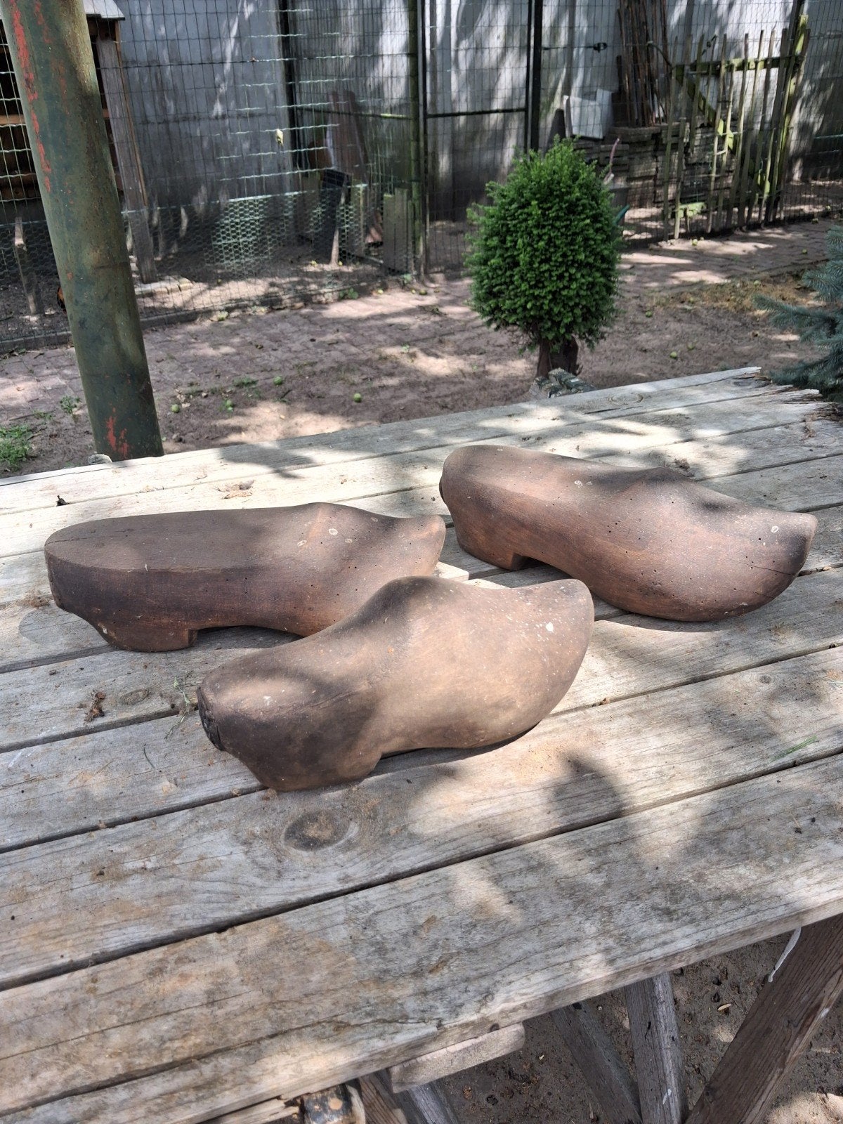 Originele houten klompen mallen, klompenmal. Noord-Brabant., Ophalen