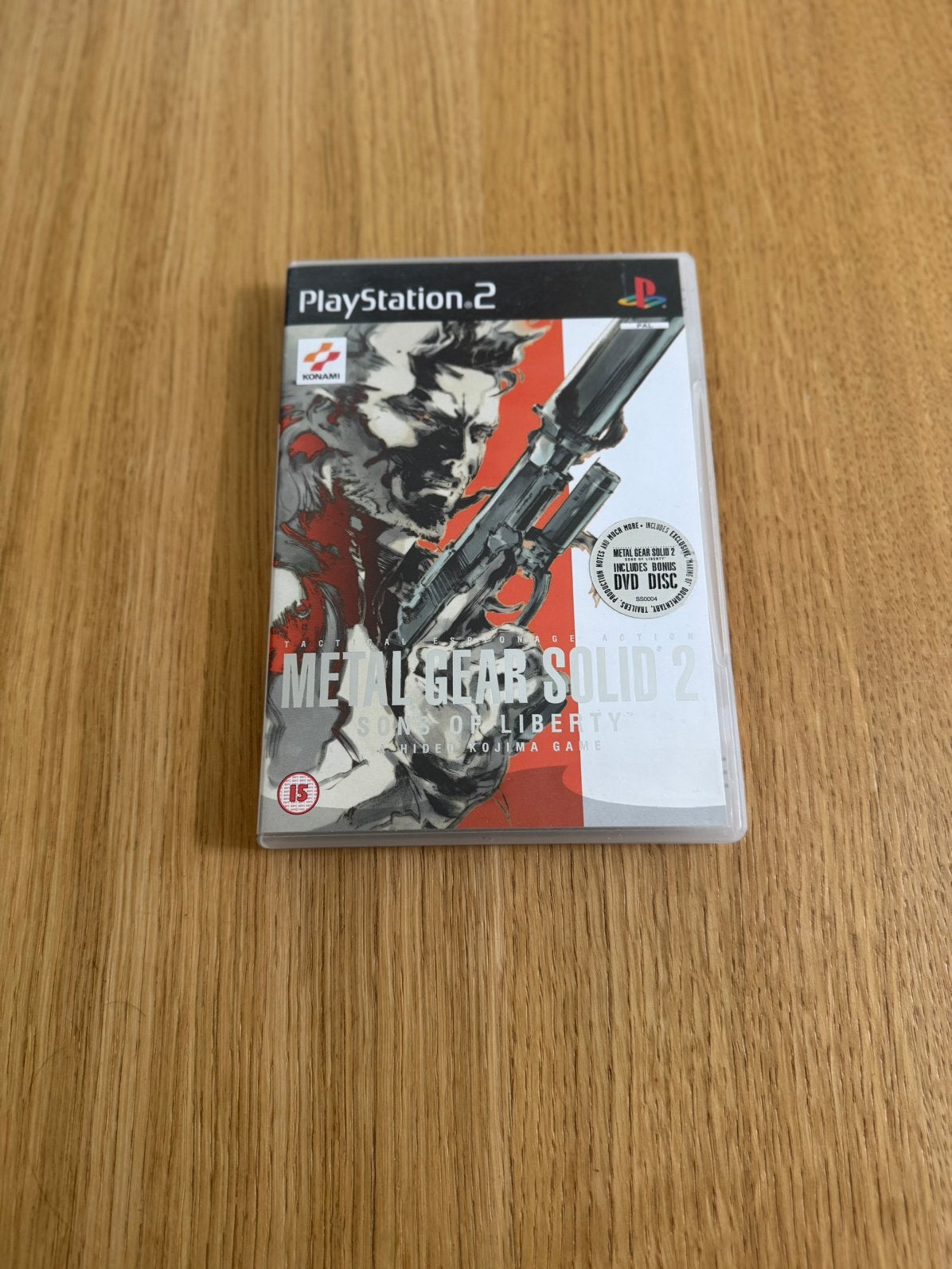 Metal Gear Solid 2 Ps2 IN GOEDE STAAT, Ophalen of Verzenden