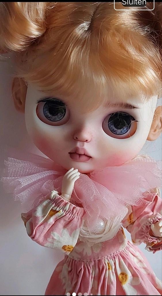 Blythe ( Amberdolls) pas nieuw!(4 mooie oogwissels !), Ophalen of Verzenden, Nieuw, Pop