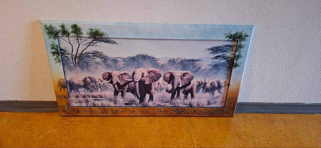 Schilderij, Ophalen