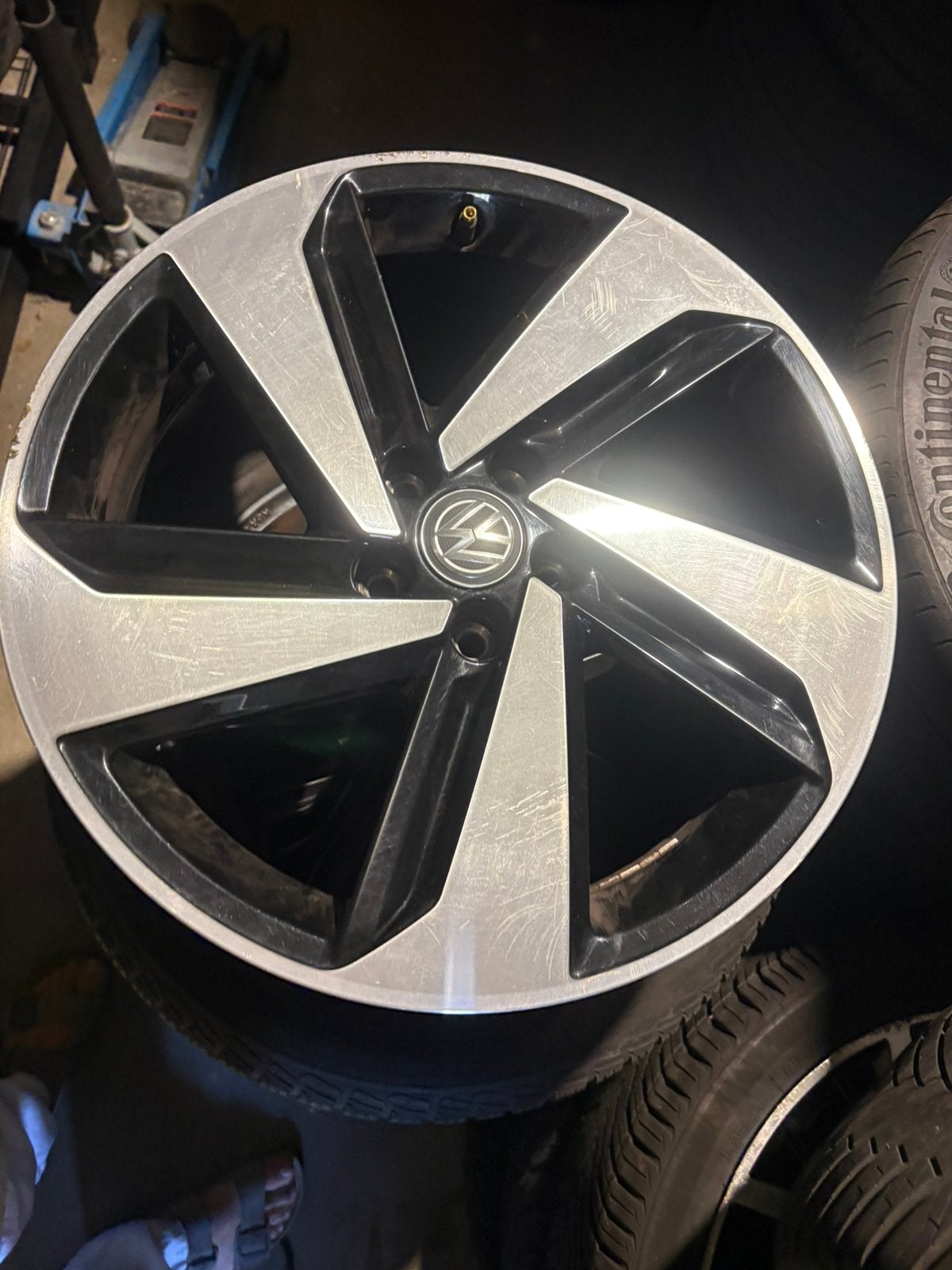 Origineel Polo R-Line GTI  1losse Velg milton keyness 5x100, Auto-onderdelen, Velg(en), Ophalen of Verzenden, Total car Expert