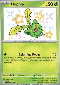 HOPPIP 096/091 - PALDEAN FATES, Ophalen of Verzenden, Nieuw, Losse kaart, Foil