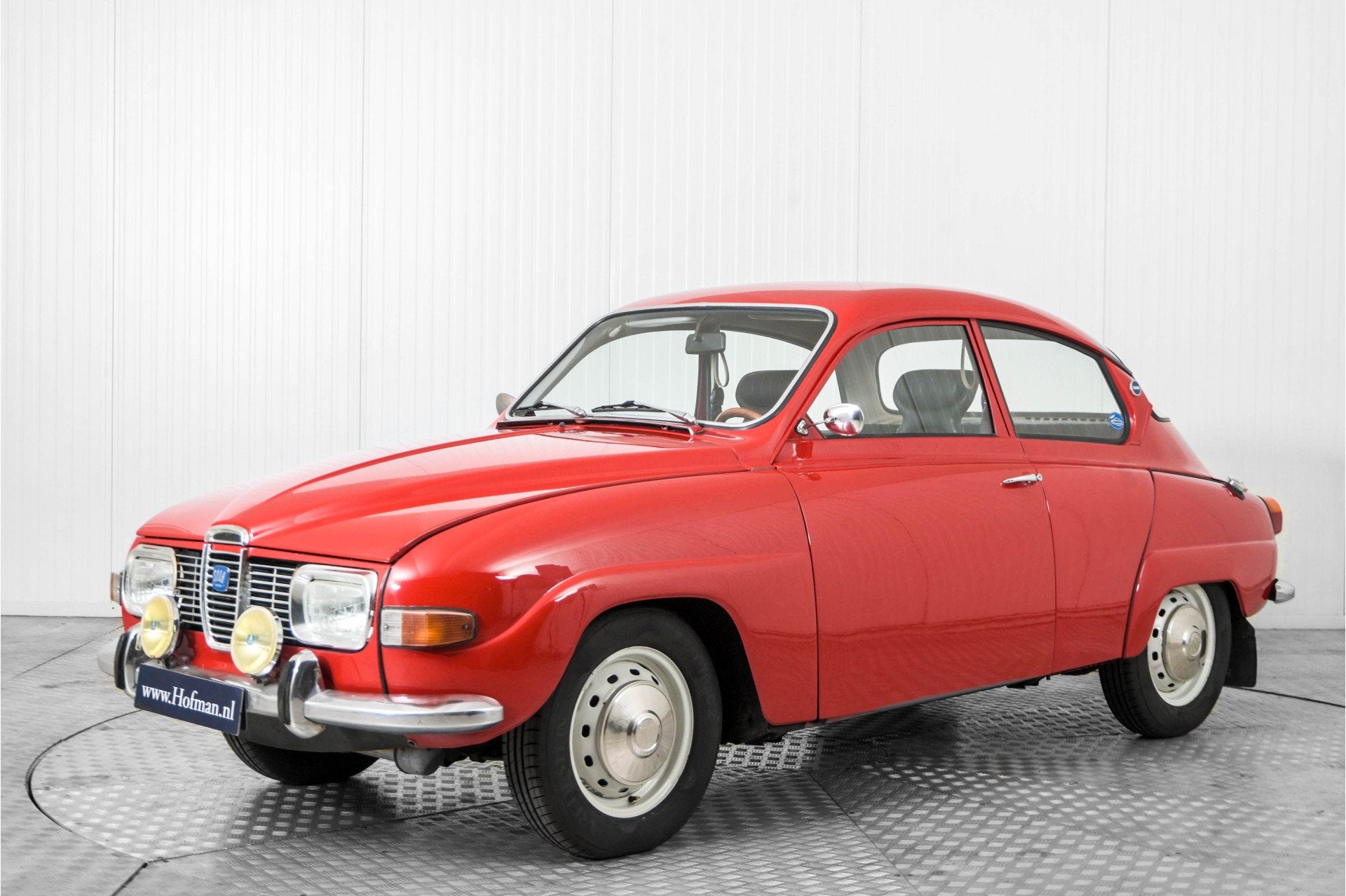 Saab 96 L V4 (bj 1969), Auto's, Voorwielaandrijving, 4 cilinders, 68 pk, Bedrijf
