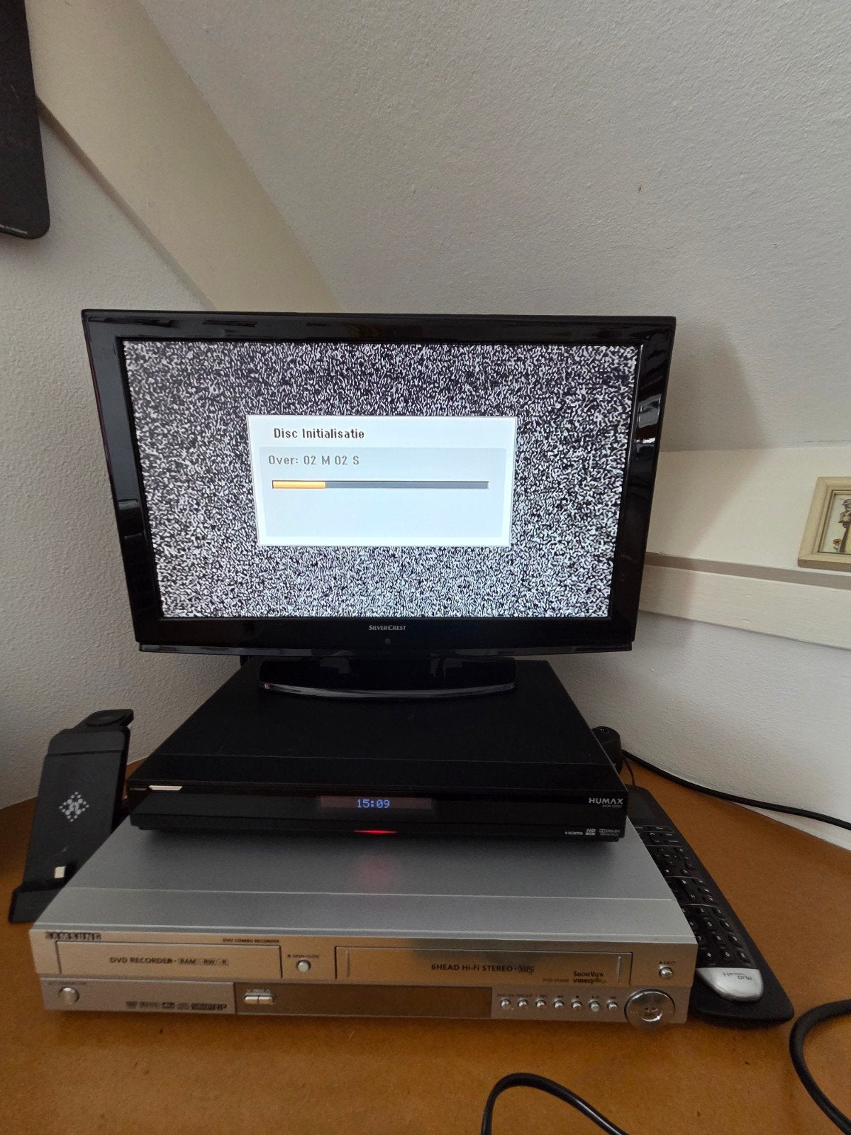 LG HDD DVD recorder, Ophalen of Verzenden, Zo goed als nieuw, LG, Met harddisk