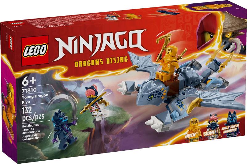 Lego Ninjago set 71810  Young Dragon Riyu, Kinderen en Baby's, Speelgoed | Duplo en Lego, Nieuw, Lego, Complete set, Compleet