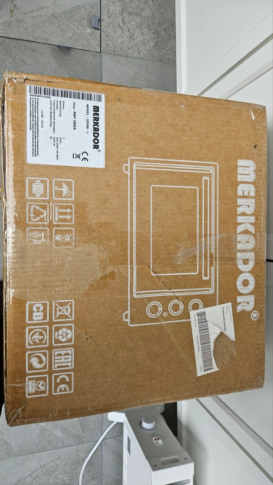 Merkador Oven - in de originele verpakking, Witgoed en Apparatuur, Overige merken, Oven, Ophalen of Verzenden, Zo goed als nieuw