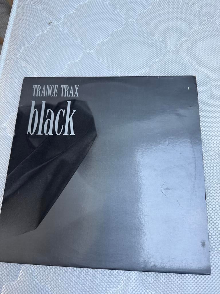 Trance Trax - Black LP, Cd's en Dvd's, Vinyl | Dance en House, Ophalen of Verzenden, Gebruikt, 12 inch, Techno of Trance