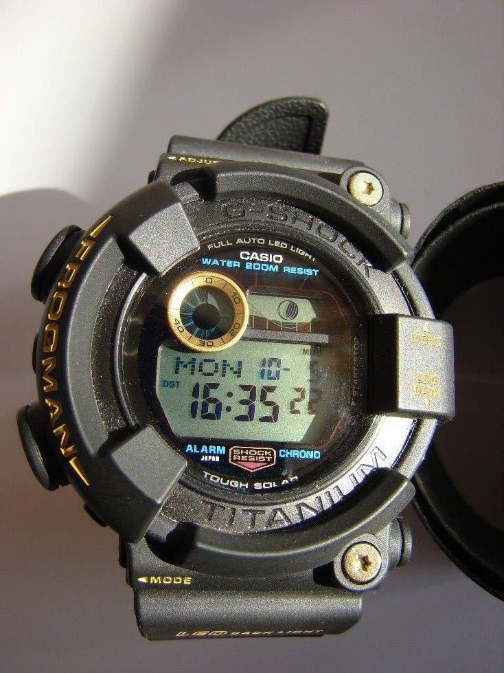 Casio Froman Titanium G-Shock GW-8230B, Polshorloge, Kunststof, Ophalen of Verzenden, Zo goed als nieuw