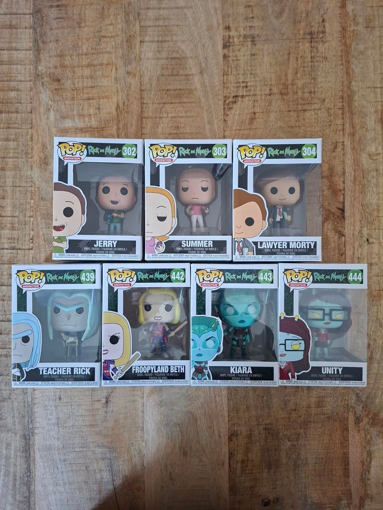 Funko pop Rick and Morty Collection, Ophalen of Verzenden, Nieuw