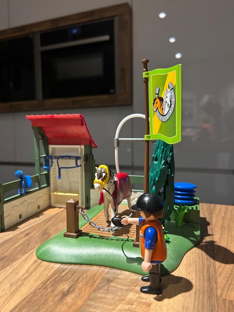Playmobil Paardenwasstraat 6929, Ophalen of Verzenden, Gebruikt, Jongen of Meisje
