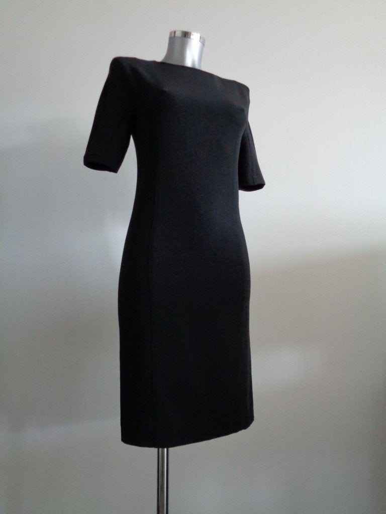 Calvin Klein Bodycon jurk, maat small, origineel, Verzenden, Zwart, Zo goed als nieuw, Maat 36 (S)