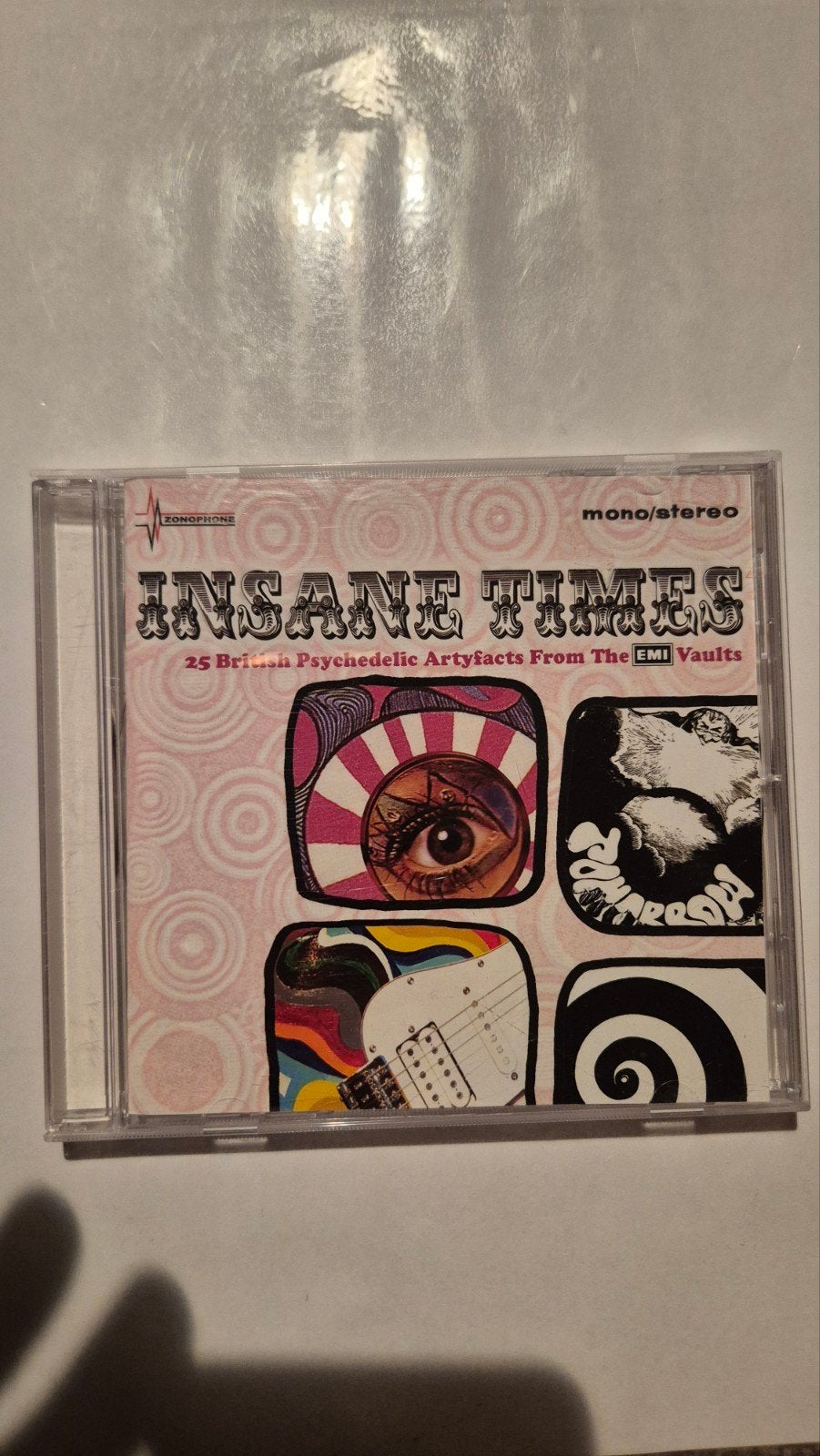 Insane Times: 25 British psychedelic artyfacts... Verzamelcd, Ophalen of Verzenden, Gebruikt