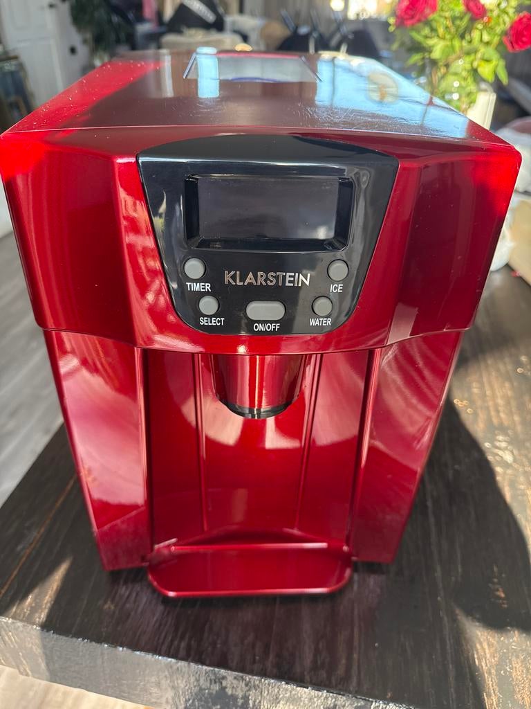 Klarstein IJsblokjesmachine - Perfect voor feestjes!, Ophalen, Gebruikt, Zelfvriezend