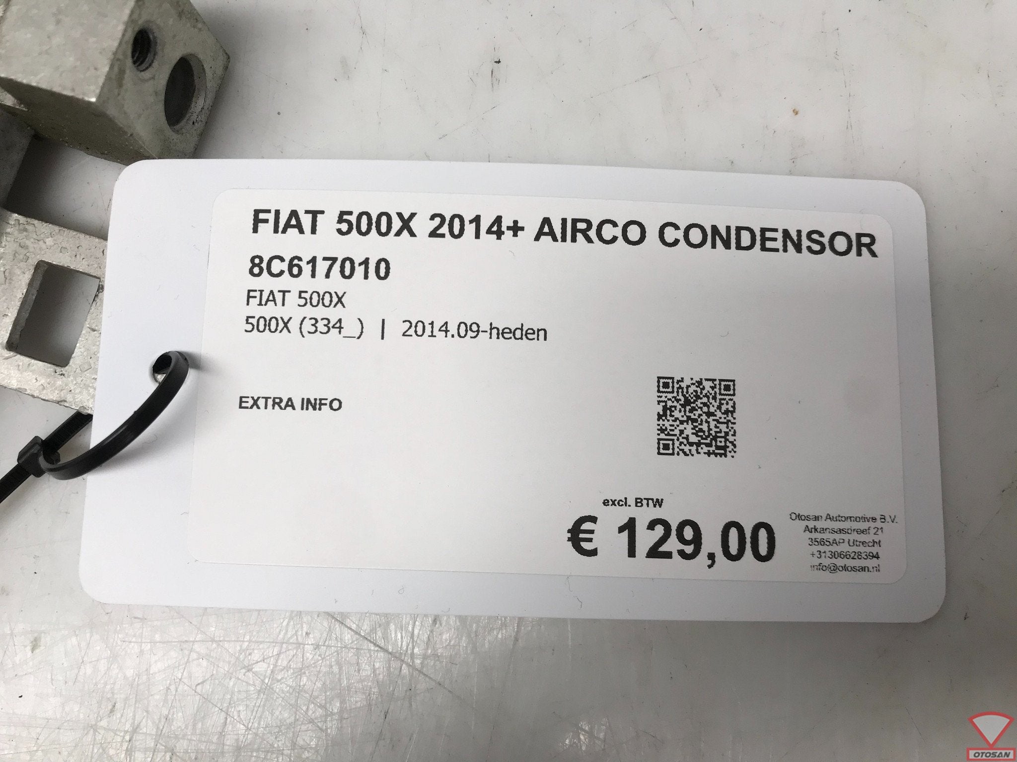 Fiat 500X 2014+ Airco Condensor 8C617010, Auto-onderdelen, Gebruikt, Stellantis Europe S.p.A., Ophalen of Verzenden, Info@stellantis.com