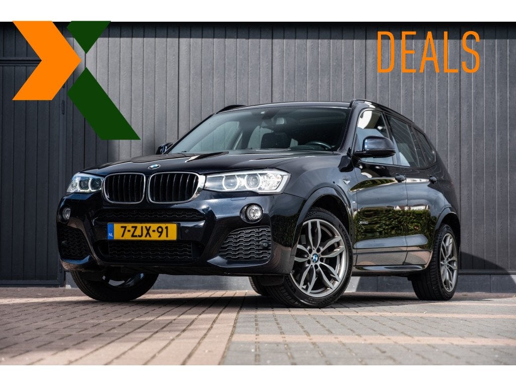 BMW X3 xDrive20i Aut. High Exec. | M pakket | Pano | Leder |, Auto's, Automaat, Gebruikt, 4 cilinders, 2000 kg