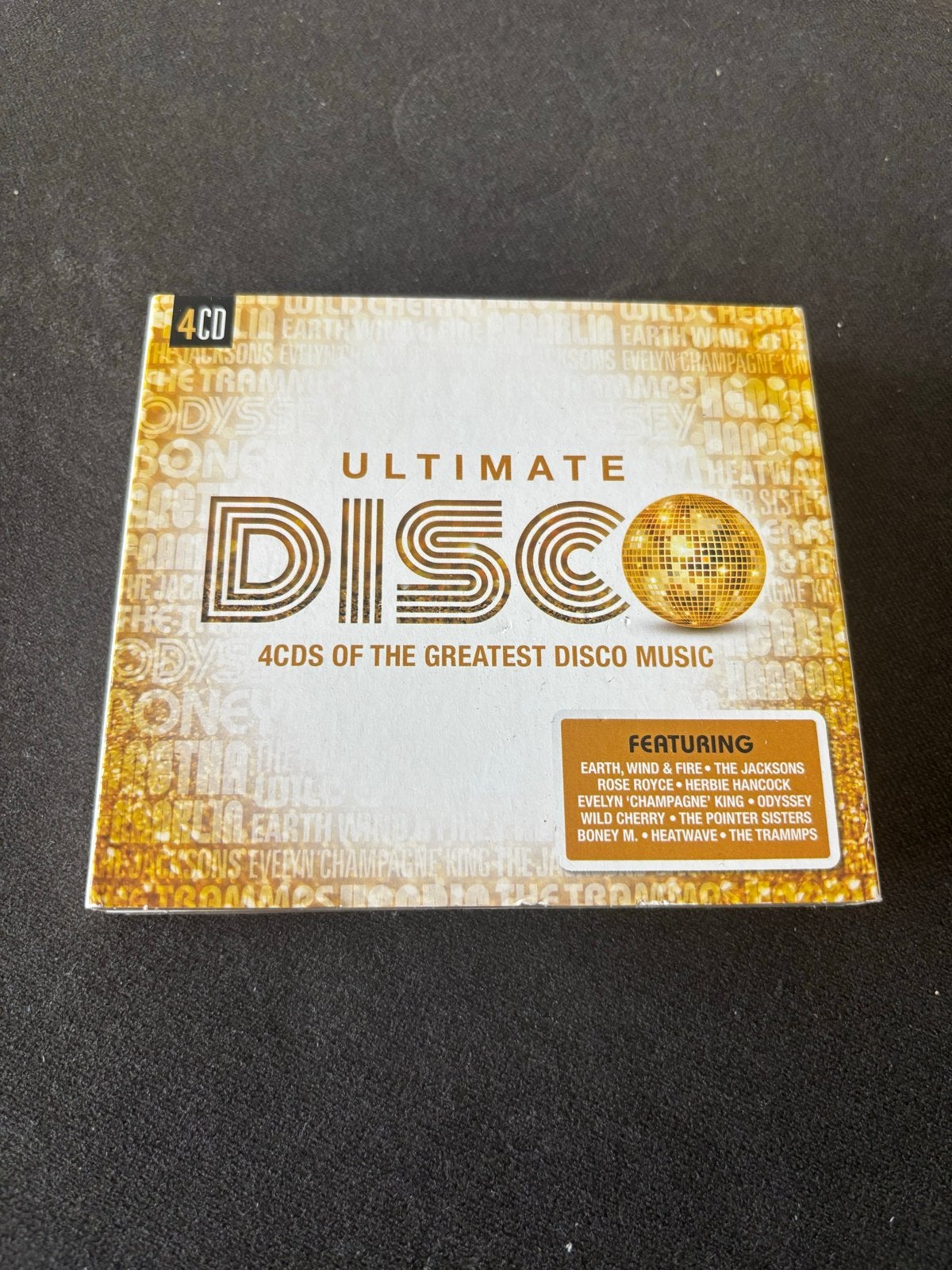 Ultimate Disco - 4CDs of the Greatest Disco Music, Ophalen of Verzenden, Zo goed als nieuw, Pop, Boxset