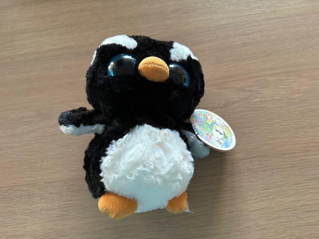 Yoohoo & Friends - Pinguin - Zwart - 20 cm, Ophalen of Verzenden, Zo goed als nieuw, Overige typen